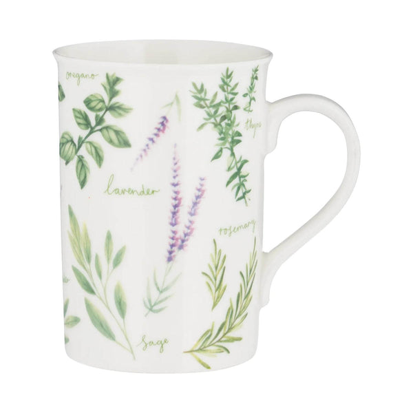 Price & Kensington Garden Herbs Fine China 300ml Mug - Lavender