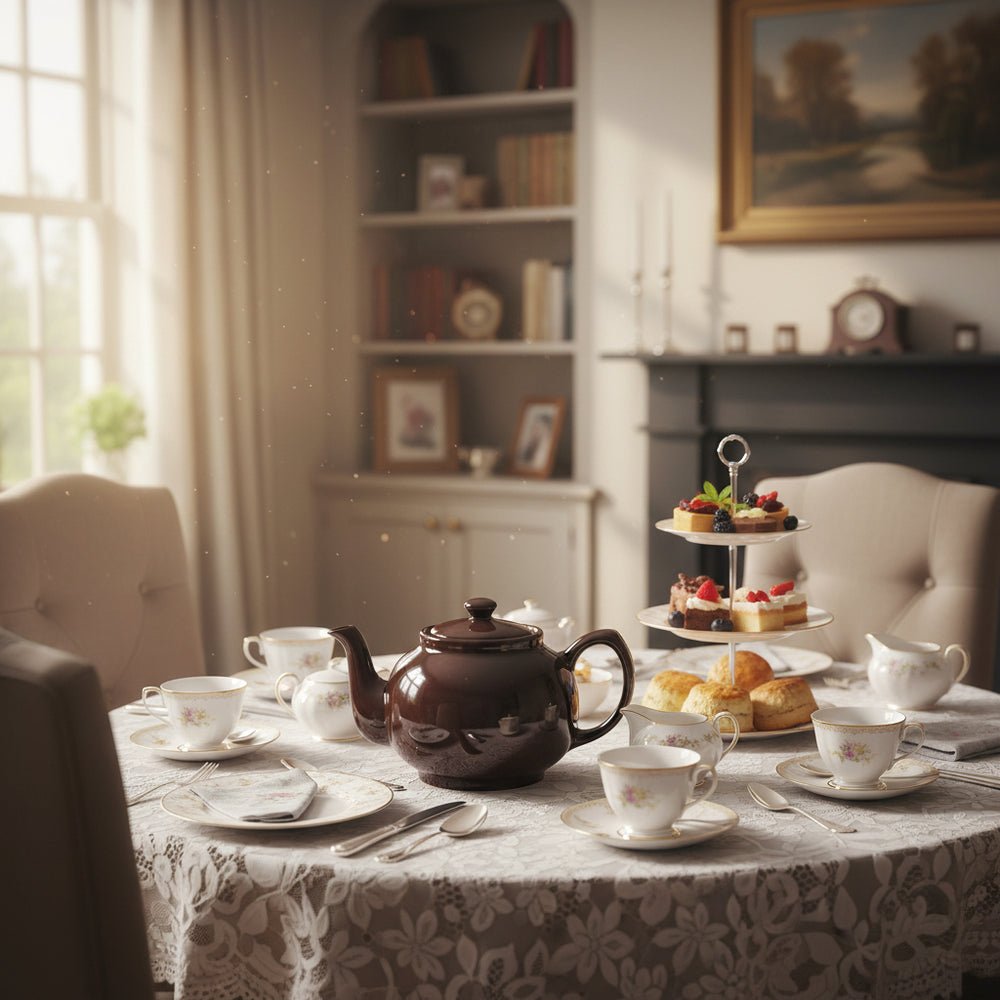 Price Kensington Brights Red 10 Cup Tea Pot - View #6