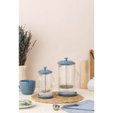 Price & Kensington 350ml Luxe Cafetière With Coffee Scoop - Bluebell