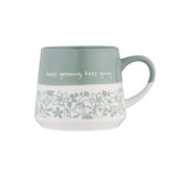 Price & Kensington 450ml Stoneware Oversized Mug - Keep Growing Keep Going