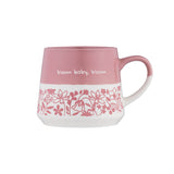 Price & Kensington 450ml Stoneware Oversized Mug - Bloom Baby Bloom