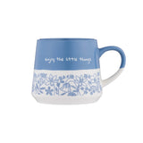 Price & Kensington 450ml Stoneware Oversized Mug - Enjoy The Little Things