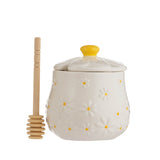 Price & Kensington Honey Pot & Drizzler - Daisy