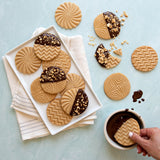 Nordic Ware Set of 3 Cookie Stamps - Geo