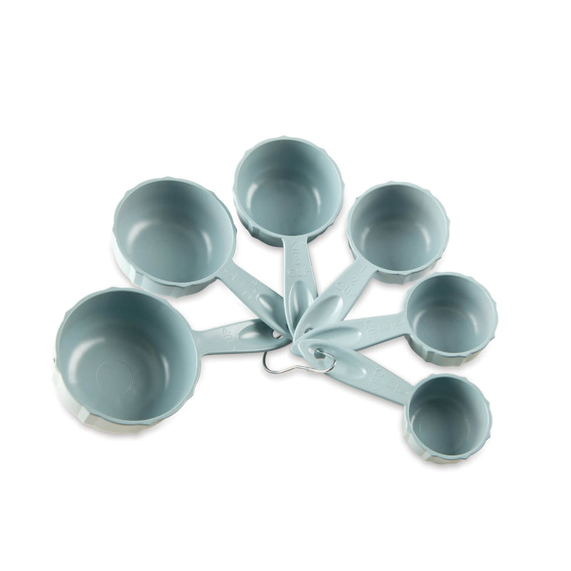 Nordic Ware Bundt Set of 6 Measuring Cups - Sea Glass