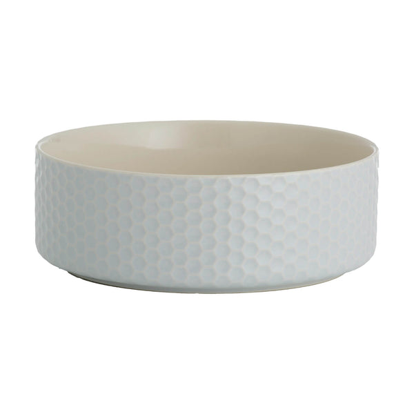 Mason Cash Stoneware 15cm Honeycomb Pet Bowl - Grey