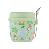 Viners Jungle 300ml Childrens Food Flask With Spoon
