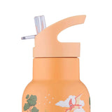 Viners Roarsome 350ml Childrens Flip Straw Water Bottle