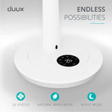 Duux Whisper 3 Ultra Quiet Standing Fan With Remote Control - White