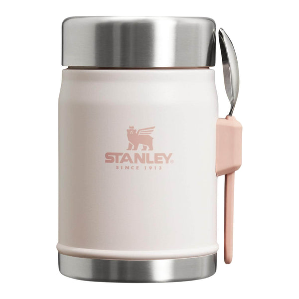 Stanley Legendary Classic 400ml Food Jar + Spork Set - Rose Quartz