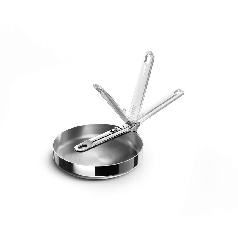 Joseph Joseph Space 20cm Folding Handle Frying Pan - Stainless Steel