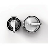 Joseph Joseph Space 5-Piece Folding Handle Cookware Set - Stainless Steel