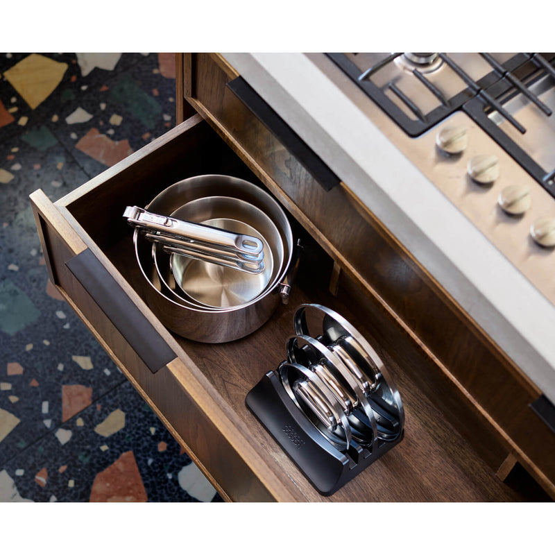 Joseph Joseph Space 6-Piece Folding Handle Cookware Set - Stainless Steel