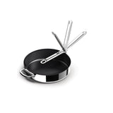 Joseph Joseph Space Non-Stick 28cm Folding Handle Frying Pan - Stainless Steel