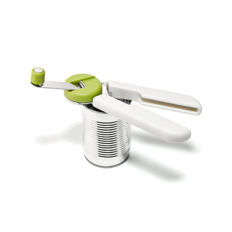 Joseph Joseph GoRound™ Easy-Open Can Opener - Stone/Green