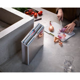 Joseph Joseph 4-Piece Stainless Steel Folio™ Chopping Board Set - Stone