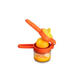 Joseph Joseph JuiceMax™ Dual-Action Citrus Press with Measuring Cup - Orange