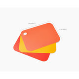 Joseph Joseph Pop™ Set of 3 Mini Chopping Mats - Sunrise