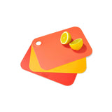 Joseph Joseph Pop™ Set of 3 Mini Chopping Mats - Sunrise
