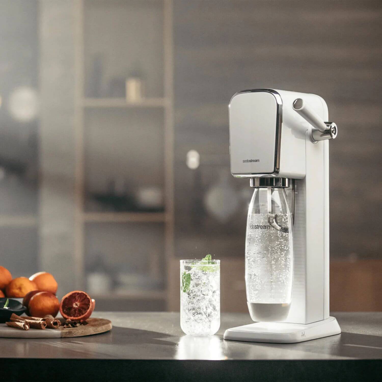 Buy SodaStream Art Sparkling Water Maker Starter Kit White – Potters  Cookshop