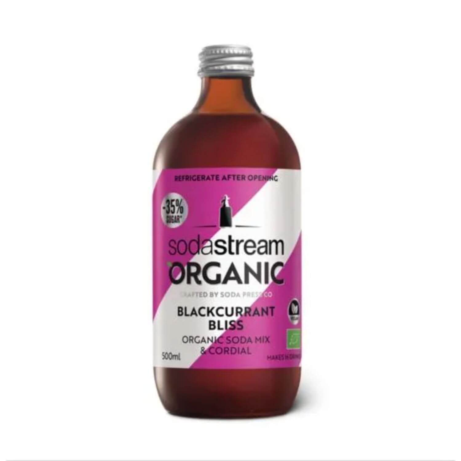Buy SodaStream Organic 500ml Drink Mix Blackcurrant Bliss Potters