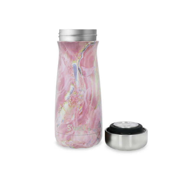 S'well 470ml Traveler Reusable Water Bottle - Geode Rose