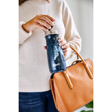 S'well 470ml Traveler Reusable Water Bottle - Azurite Marble