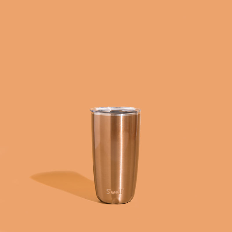 S'well 530ml Travel Tumbler with Lid - Pyrite