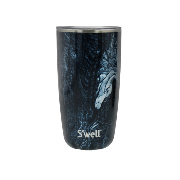 S'well 530ml Travel Tumbler with Lid - Azurite Marble