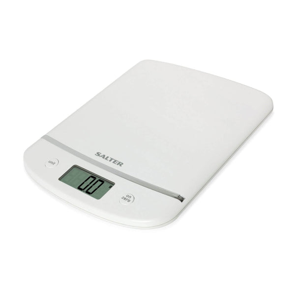 Salter 1056WHDREU16 Aquatronic Digital 5kg Capacity Kitchen Scales - White