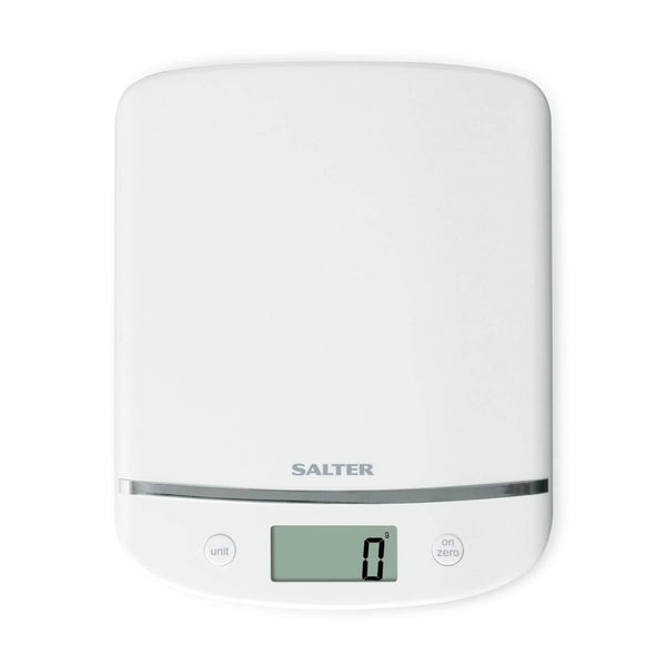 Salter 1056WHDREU16 Aquatronic Digital 5kg Capacity Kitchen Scales - White