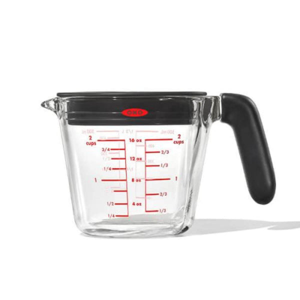OXO Good Grips 1 Litre Glass Measuring Jug With Lid