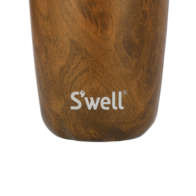 S'well 530ml Travel Tumbler with Lid - Teakwood