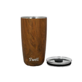 S'well 530ml Travel Tumbler with Lid - Teakwood