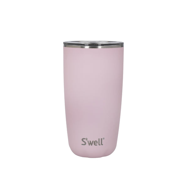 S'well 530ml Travel Tumbler with Lid - Pink Topaz