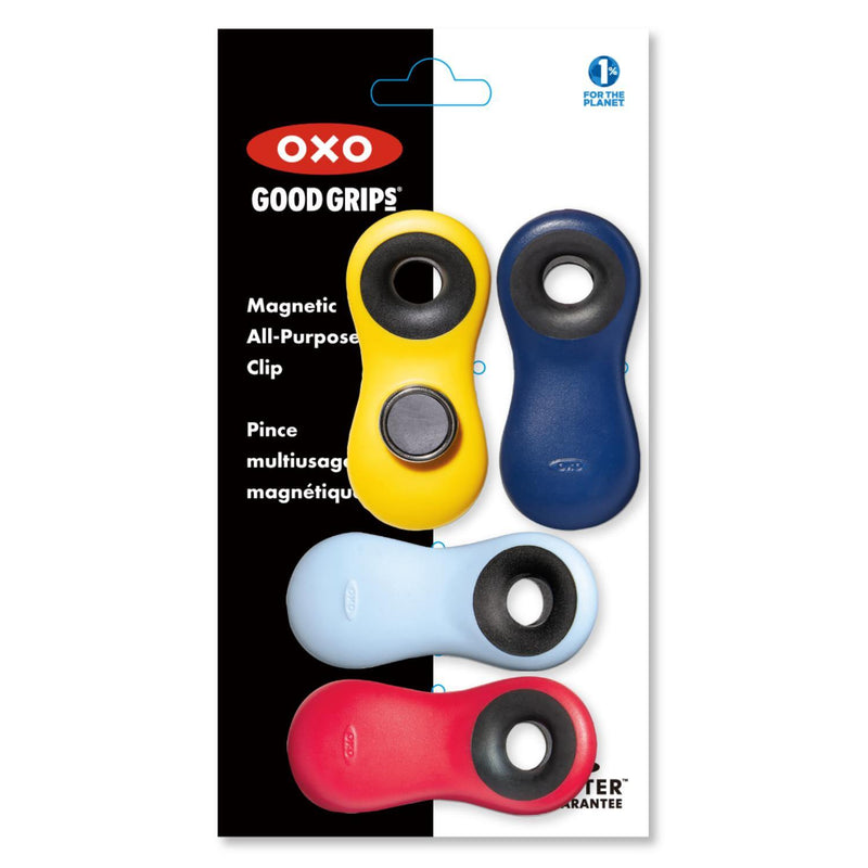OXO Good Grips Pack of 4 Magnetic All Purpose Clips