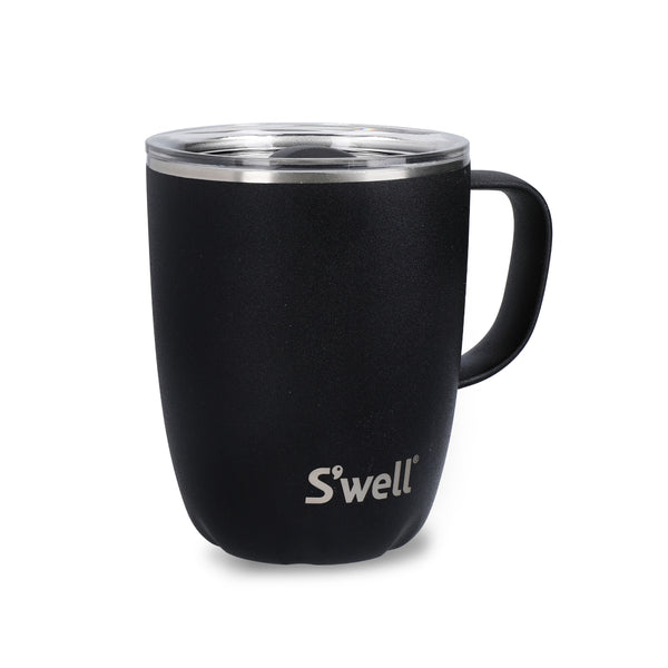 S'well 350ml Travel Mug with Handle - Onyx