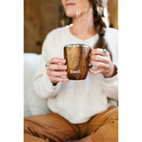 S'well 350ml Travel Mug with Handle - Teakwood