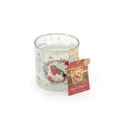 Tipperary LED Candle Jar - Christmas Robin