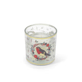 Tipperary LED Candle Jar - Christmas Robin