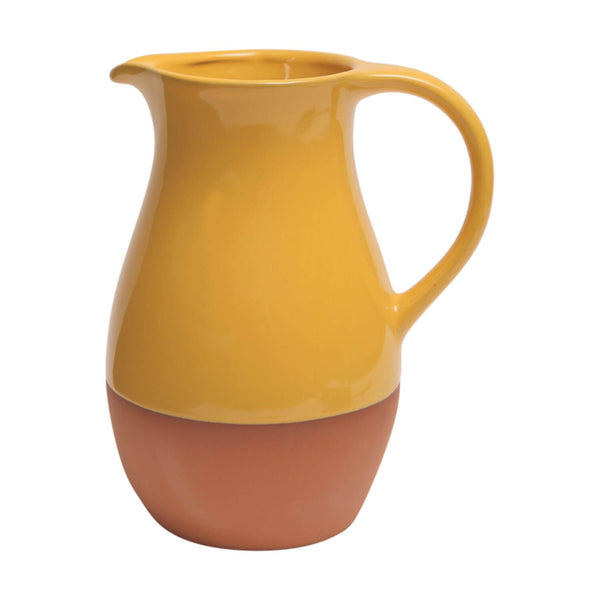 Dexam Sintra Glazed 3L Terracotta Jug - Ochre