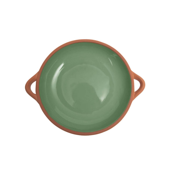 Dexam Sintra Large Glazed Terracotta Tapas Dish - Green