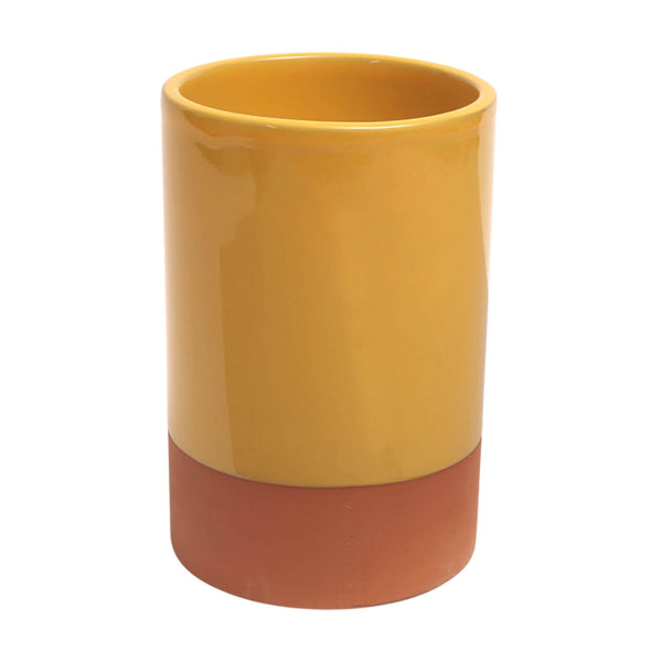 Dexam Sintra Glazed Terracotta Wine Cooler - Ochre