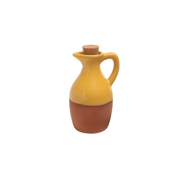 Dexam Sintra Glazed Terracotta 150ml Oil Drizzler - Ochre