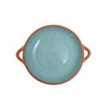 Dexam Sintra Large Glazed Terracotta Tapas Dish - Duck Egg