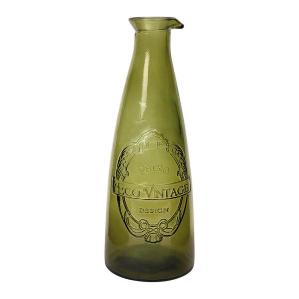 Dexam Sintra 100% Recycled Glass 1 Litre Carafe - Green
