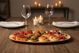 Dexam Sintra Glazed Terracotta 47.5cm x 20.5cm Oval Serving Platter - Stone