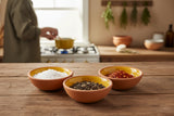 Dexam Sintra Glazed Terracotta 7cm Pinch Pot - Ochre