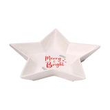 Dexam Small Ceramic Star Dish - Baubles
