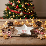 Dexam Small Ceramic Star Dish - Baubles